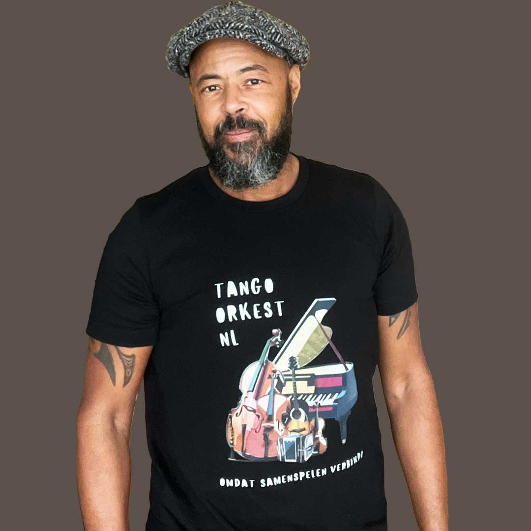T-shirt Zwart Tango Orkest NL