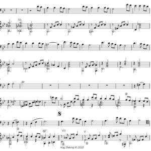 Bladmuziek: Chiquilin de Bachin - Cello & Gitaar