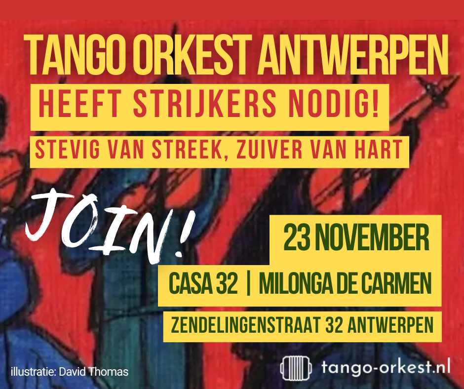 Strijkers Tango Orkest Antwerpen